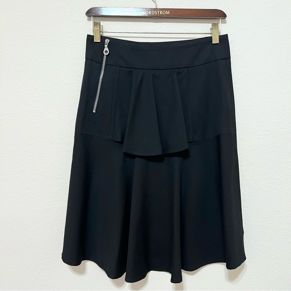 L.A.M.B asymmetric peplum A-Line skirt Fall 2007 Collection, Vintage size 8